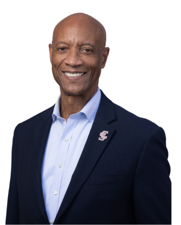 Ed Grier, Dean of the Leavey School of Business at Santa Clara University