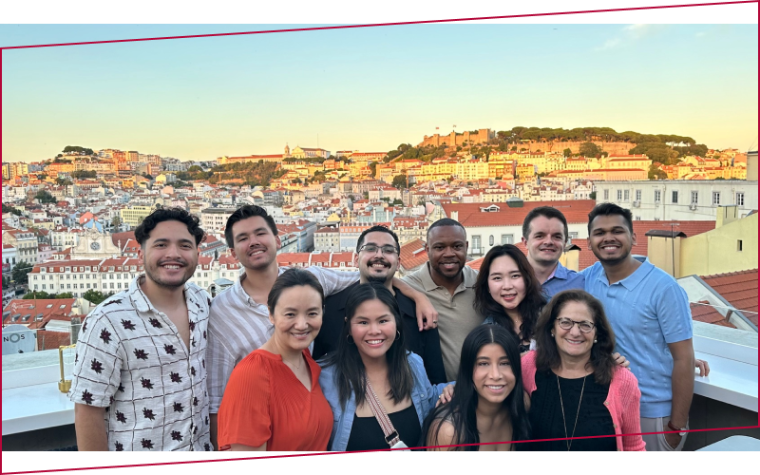 Leavey MBA candidates in Lisbon, Portugal on the Global Perspectives trip