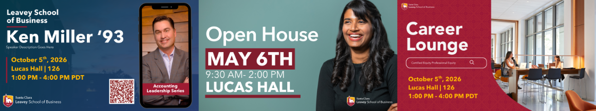 Leavey brand template horizontal design examples