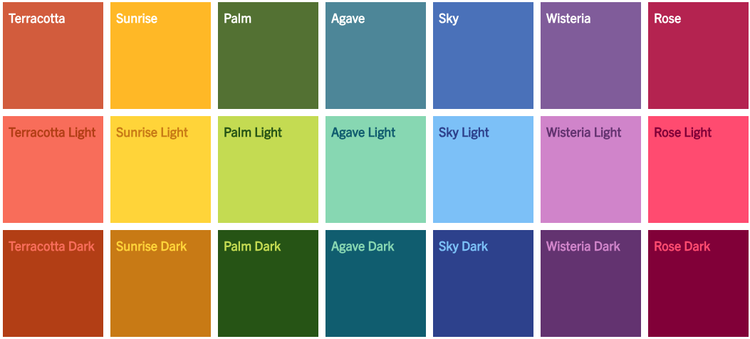 Santa Clara University brand secondary colors