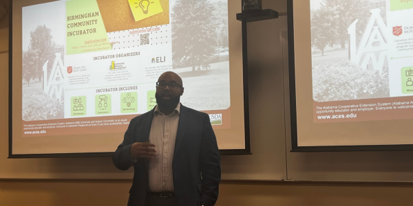 Photo of Terence Norwood, Alabamba A&M University, at MOBI Advisory Board Meeting