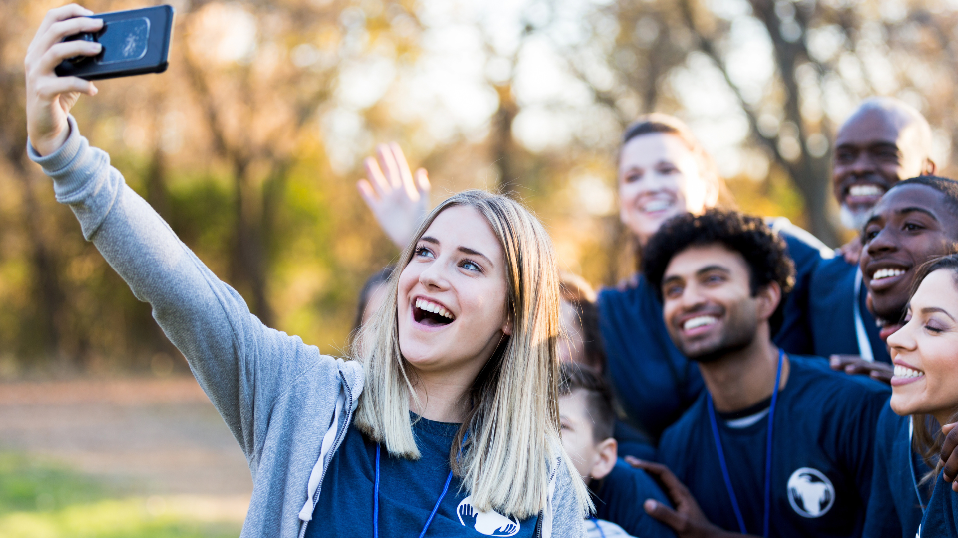 Selfie Volunteering Share