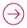 Arrow Spilt Display Mimic Icon