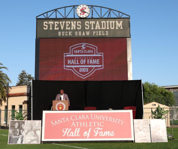 Football Celebration-Hall of Fame Stage