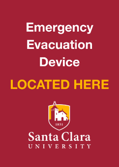 Emergency Evacuation Device Label