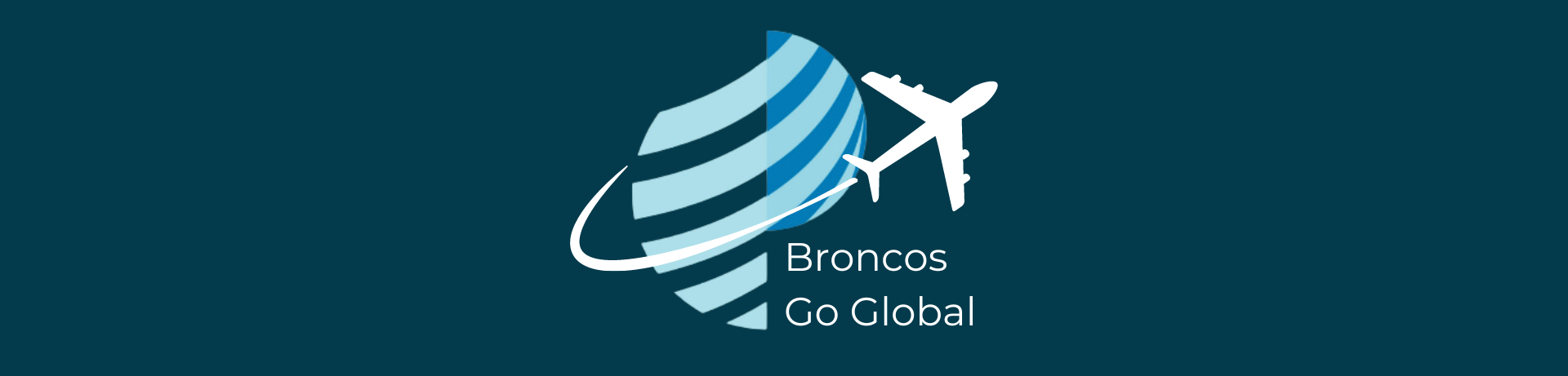 Global Engagement logo with clipart plane saying 