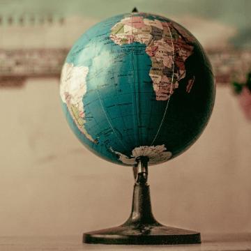 Vintage globe 