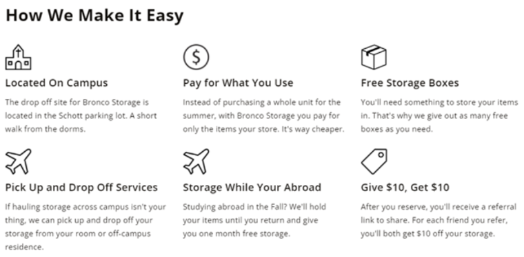 Bronco Storage Process 2