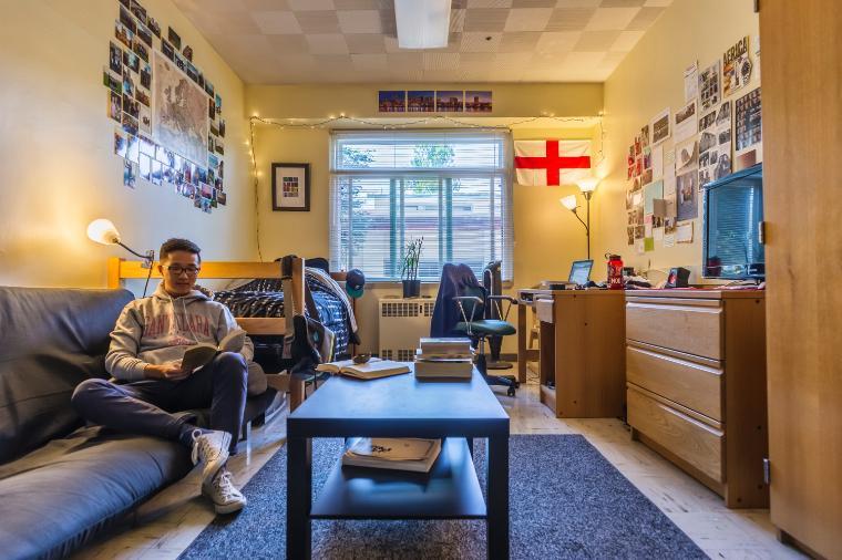 Resident in Dunne room