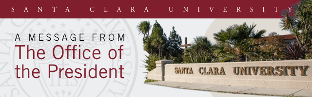 A message from the Office of the President