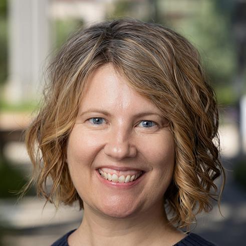 headshot of woman smiling