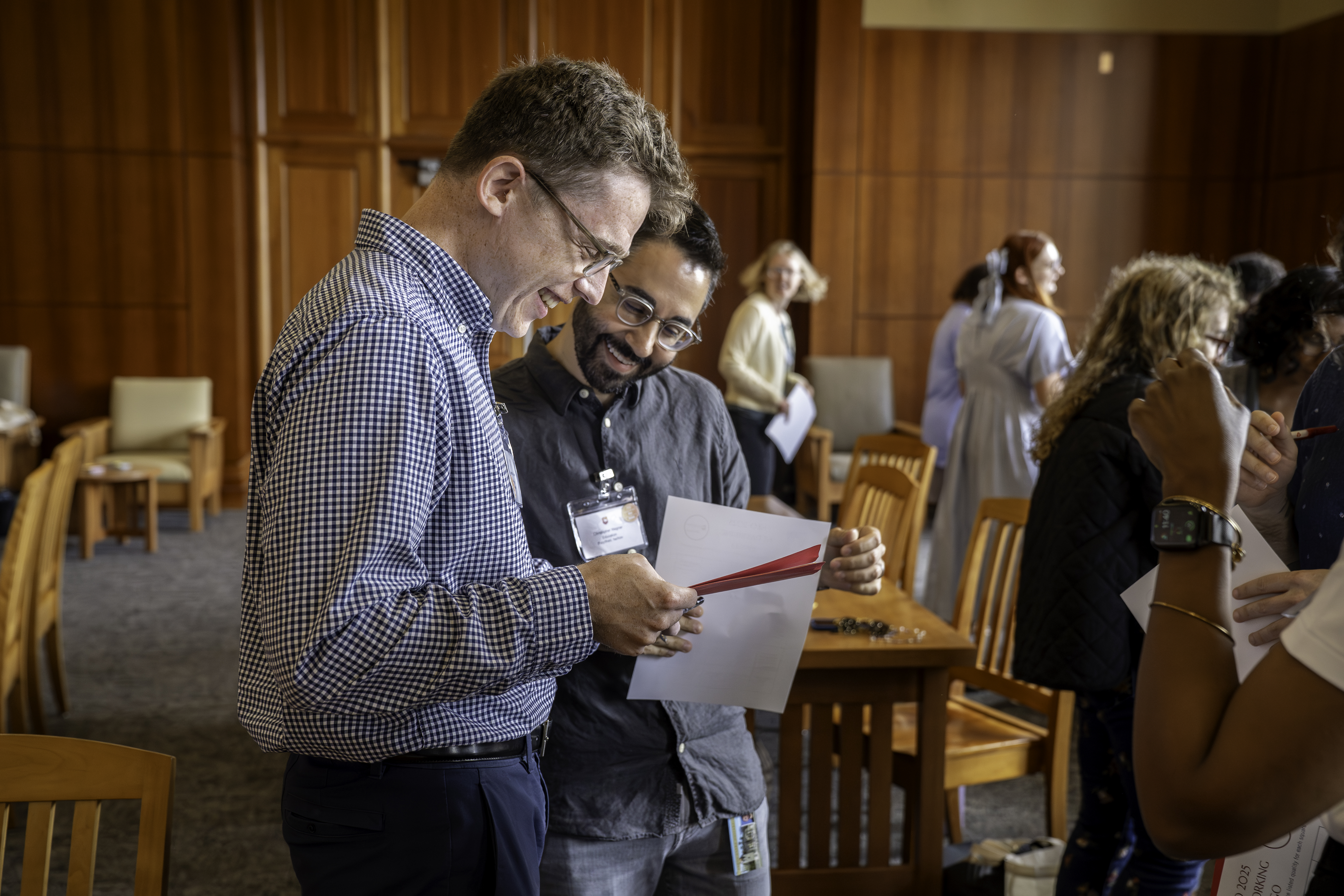 group of faculty at New Faculty Orientation