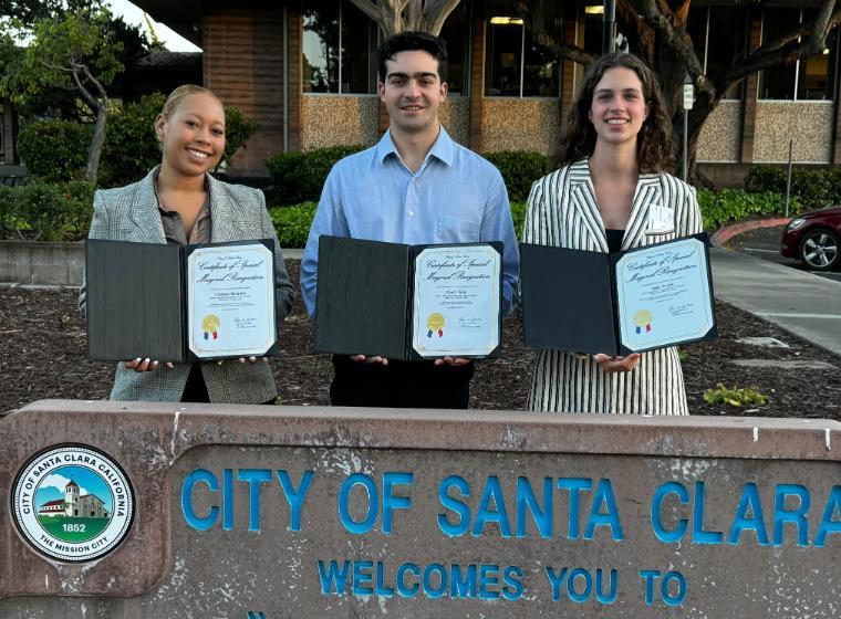 SVPSF Fellows after presenting at the City Council Meeting 