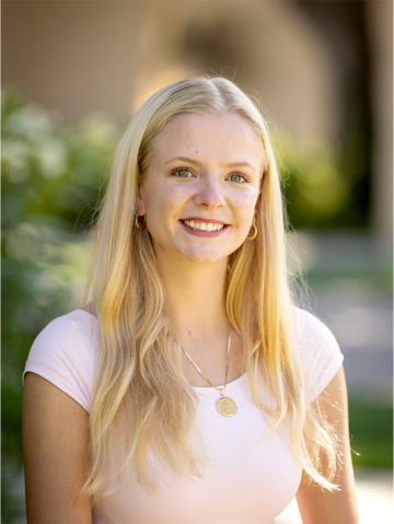Katie Duffy 24, a political science major
