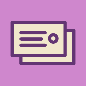 Template icon that represents template category