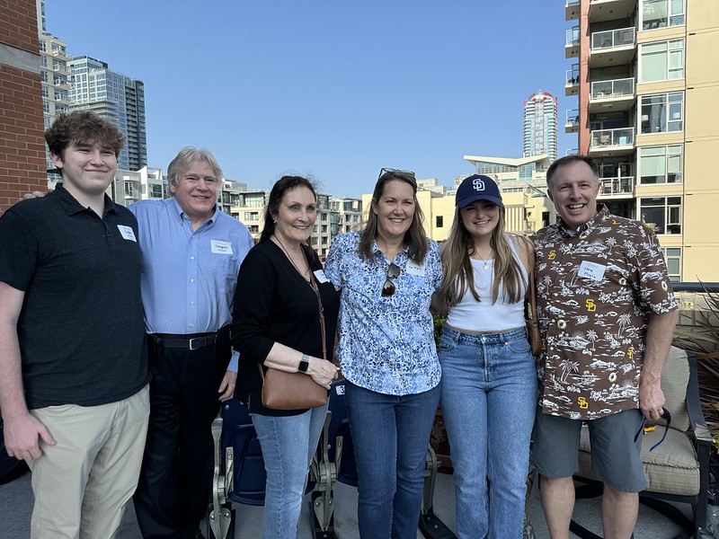 San Diego Group Outside