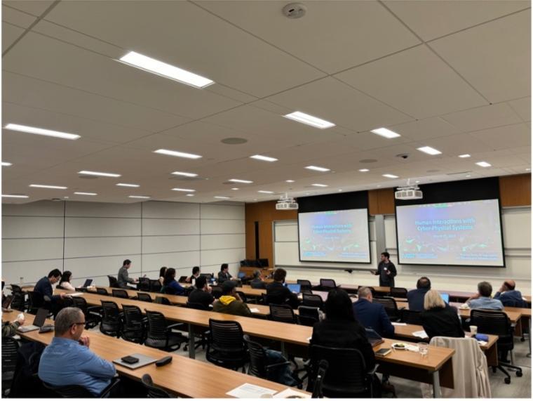 people sitting in a classroom