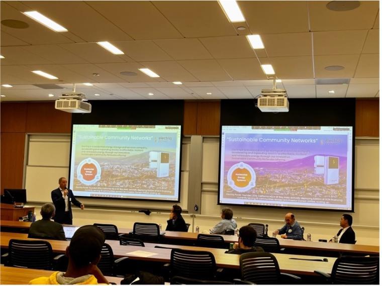 people sitting in a classroom