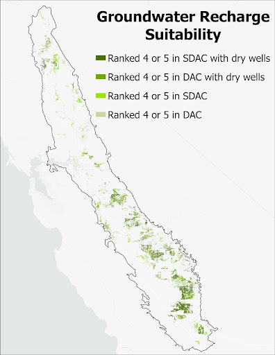 Ideal Agricultural Land Parcels for Groundwater Banking 