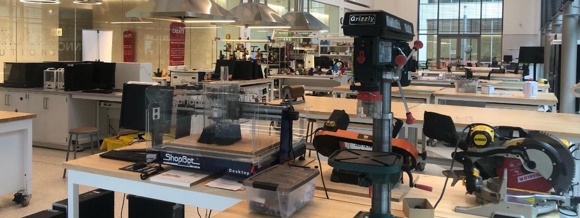 Equipment in the SCDI Maker Lab