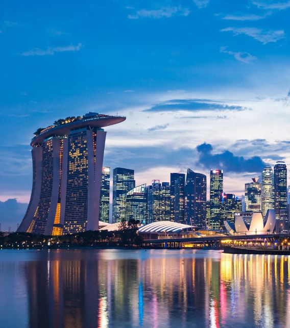 Singapore skyline 