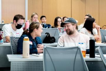 students at COL Orientation 