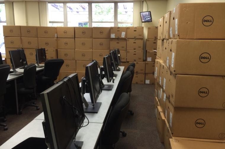 Frequent equipment updates ensure students are working with the latest systems. 